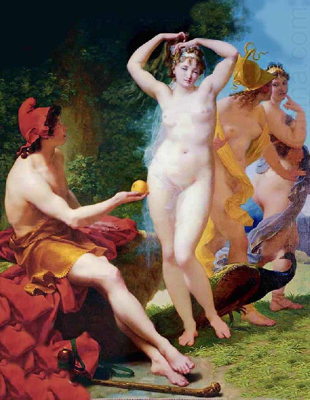 Baron Jean-Baptiste Regnault The Judgment of Paris china oil painting image